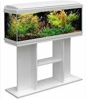 ACQUARIO MILO 80 LED E SUPPORTO COLORE BIANCO